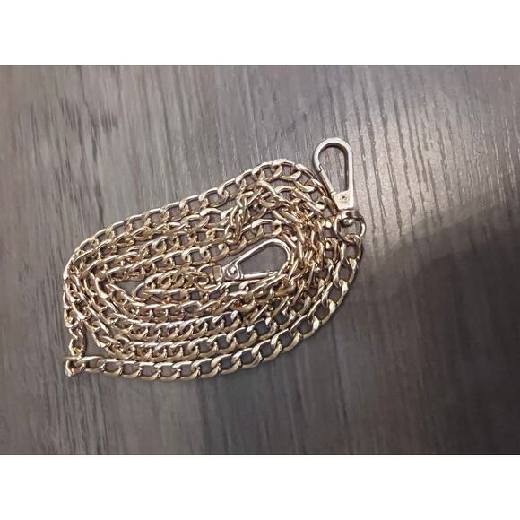 Gold-Tone Crossbody Chain Strap | Replacement Shoulder Strap | Unbranded - Picture 3 of 5